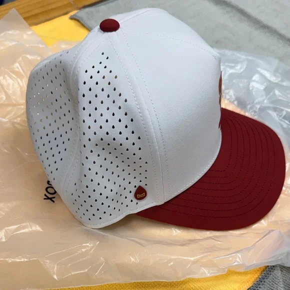 Melin Small White and Red SC Logo Cap - Picture 10 of 13